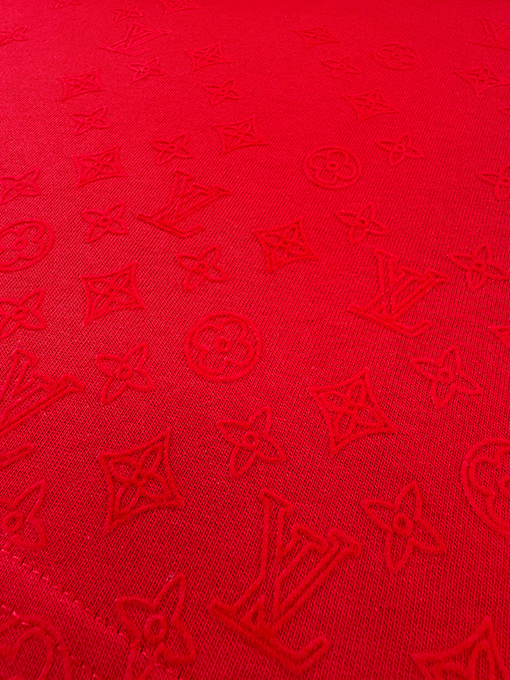 ルイヴィトン フロッキーグラデーションプリント半袖Tシャツ