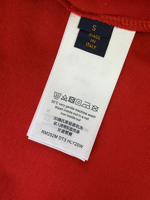 ルイヴィトン フロッキーグラデーションプリント半袖Tシャツ