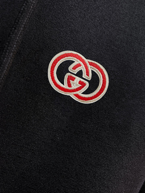 グッチ Gucci 新品で人気のフード付きジップアップスウェットシャツとパンツのセット