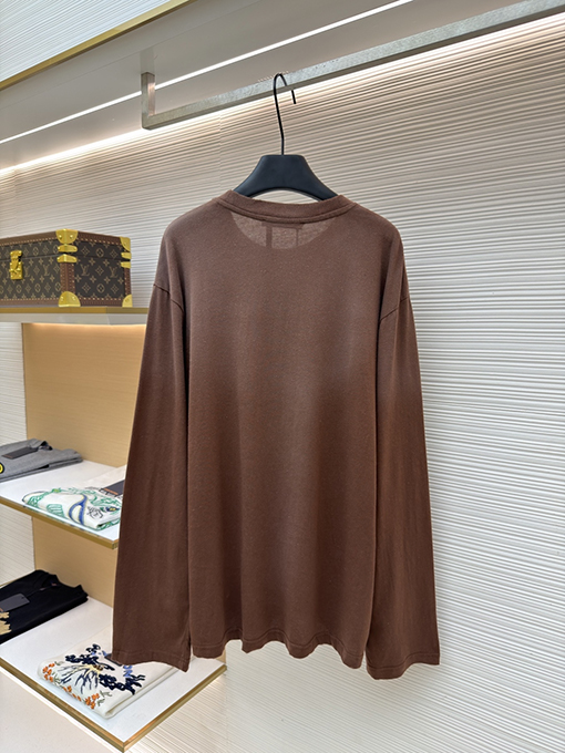 アクネストゥディオズスーパーコピー Acne Studios 1996 泥染め水洗いダメージをした長袖シャツ