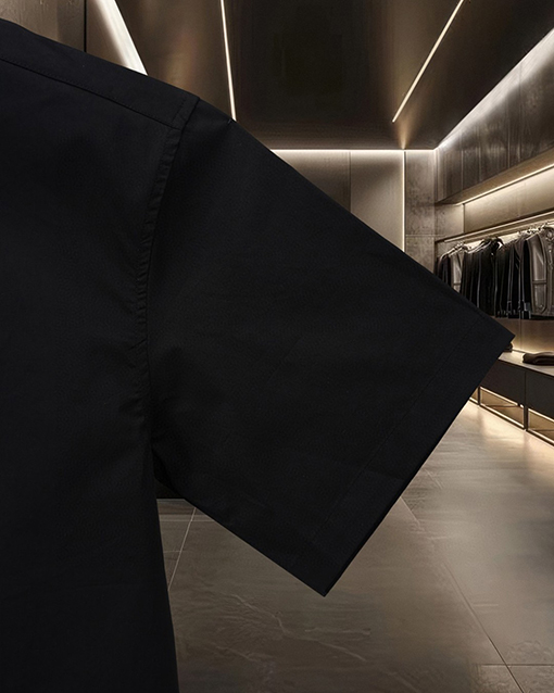 ルイヴィトン LV 胸に刺繍ロゴが入ったクラシックな半袖シャツ