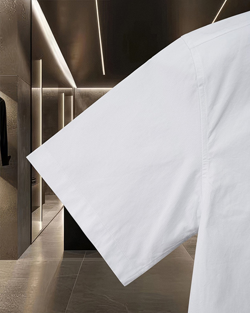 バレンシアガコピー Balenclaga 文字ロゴ刺繍入り半袖シャツ