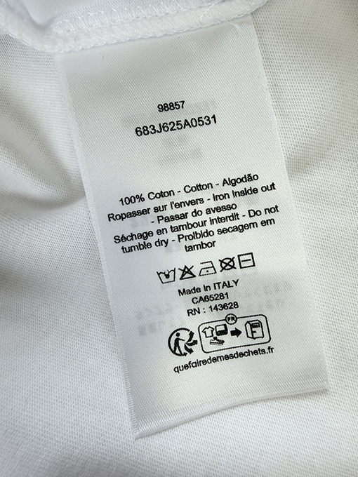 ルイヴィトン 盾型の刺繍り半袖Tシャツ