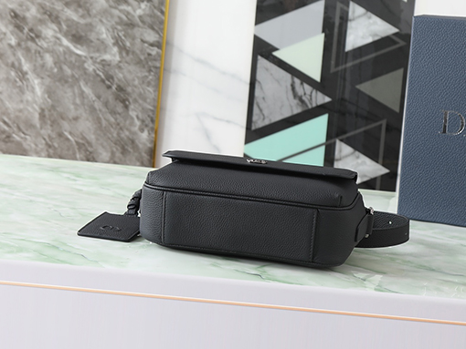 ディオールブランドコピー CD Icon ファスナー付きメッセンジャーバッグ