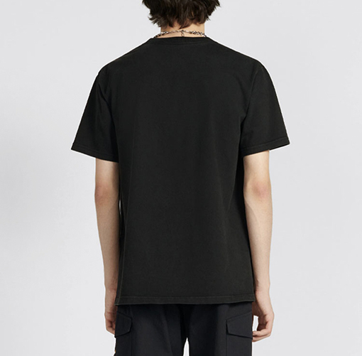 ディオールスーパーコピー Christian Dior couture 刺繍入りクルーネック半袖Tシャツ