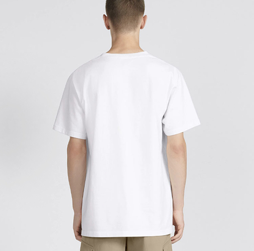 ディオールスーパーコピー Christian Dior couture 刺繍入りクルーネック半袖Tシャツ