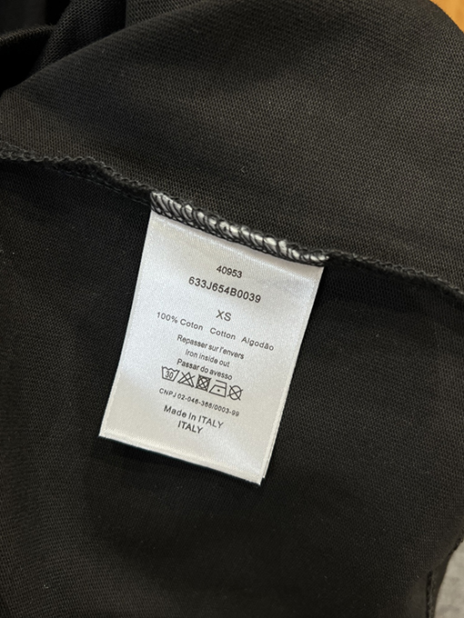 ディオールスーパーコピー Christian Dior couture 刺繍入りクルーネック半袖Tシャツ