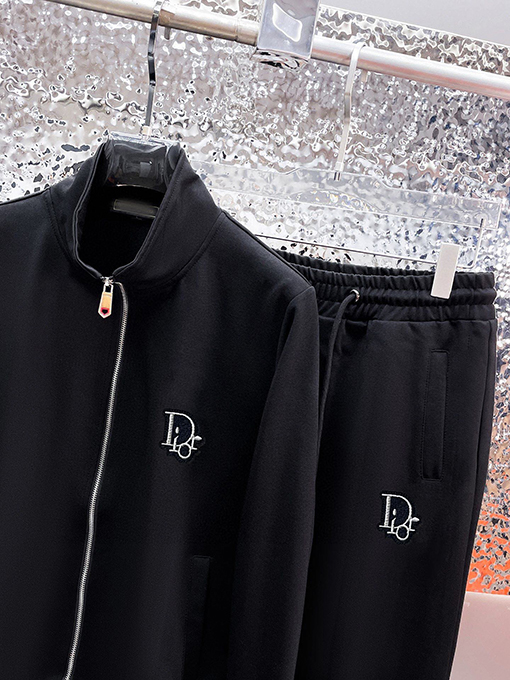 ディオールコピー Dior ファッション人気のジップアップスウェットシャツとパンツのセット
