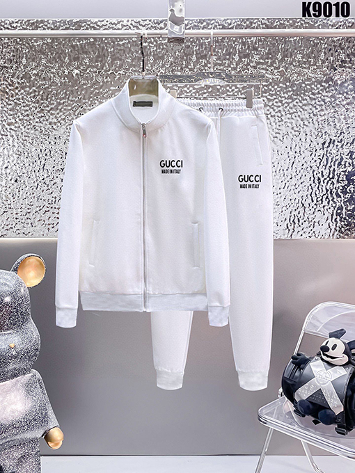 グッチ Gucci 新モデル人気のジップアップスウェットシャツとパンツのセット