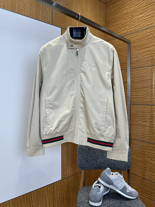 グッチコピー リボン装飾付き刺繍ジャケット