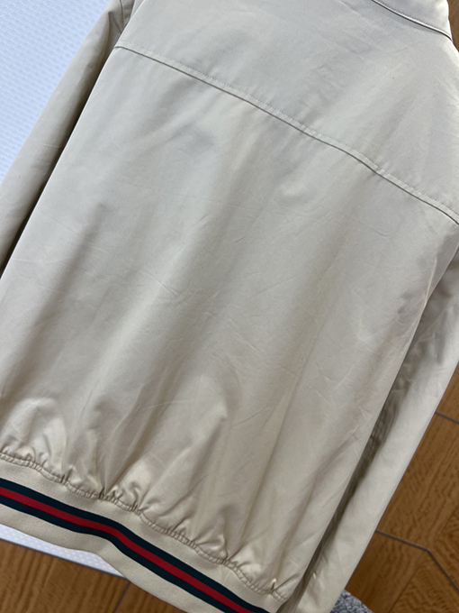 グッチコピー リボン装飾付き刺繍ジャケット