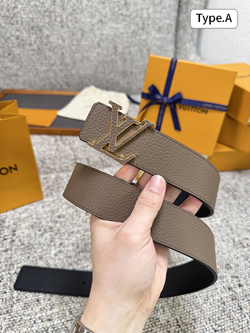 ルイヴィトン 新モデル両面ライチ柄シリーズベルト