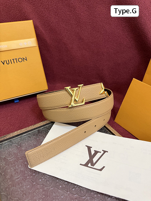 ルイヴィトンブランドコピー Monogram クラシックな花柄の両面レザーベルト