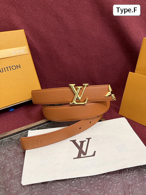 ルイヴィトンブランドコピー Monogram クラシックな花柄の両面レザーベルト