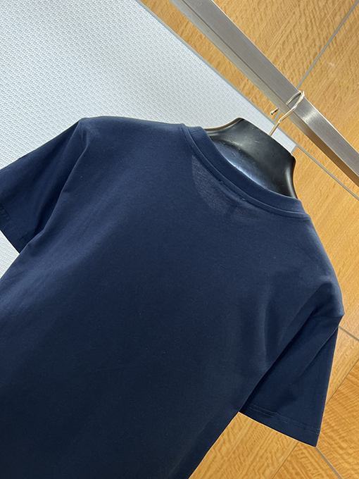 モンクレールコピー アームバンド付きデニムポケット付き半袖Tシャツ