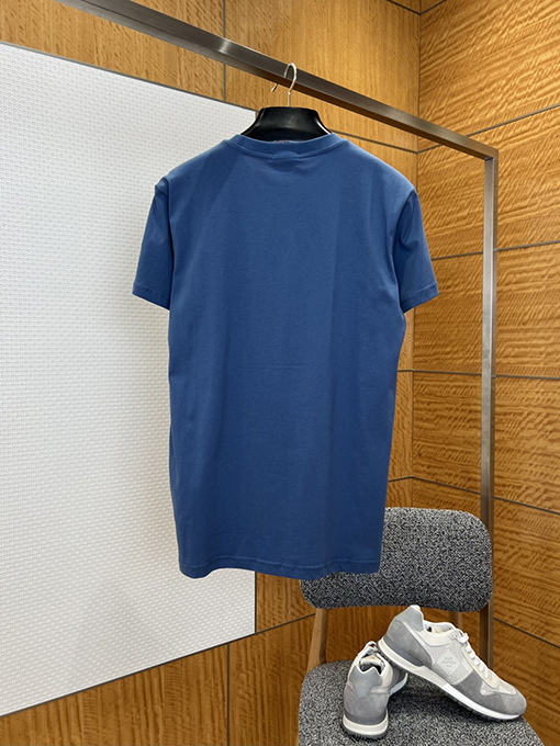 モンクレールコピー アームバンド付きデニムポケット付き半袖Tシャツ