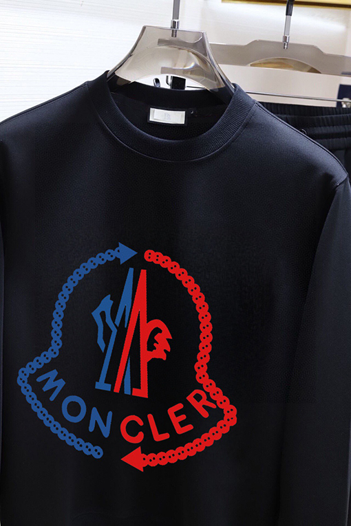 モンクレールMoncler 新モデルのトレンドクルーネックのスウェットシャツとパンツのセット