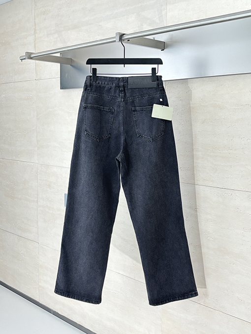 ロエベブランドスーパーコピー Anagram デニム刺繍ジーンズ