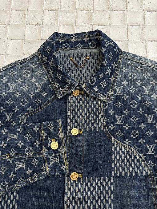 ルイヴィトン LV NIGO コラボレーションジャカードデニムジャケット