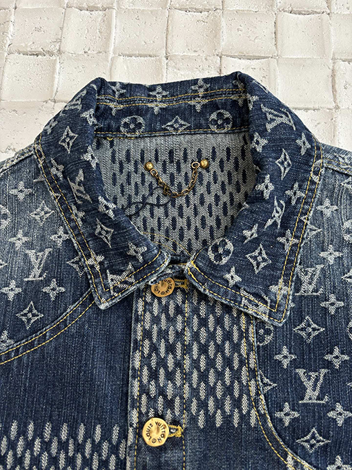 ルイヴィトン LV NIGO コラボレーションジャカードデニムジャケット