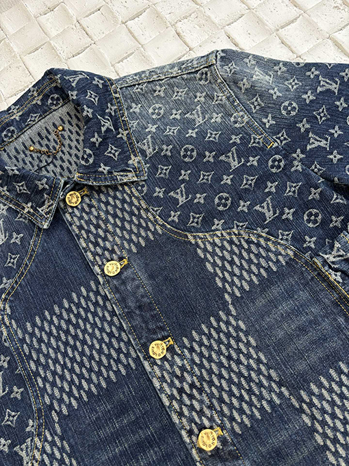 ルイヴィトン LV NIGO コラボレーションジャカードデニムジャケット