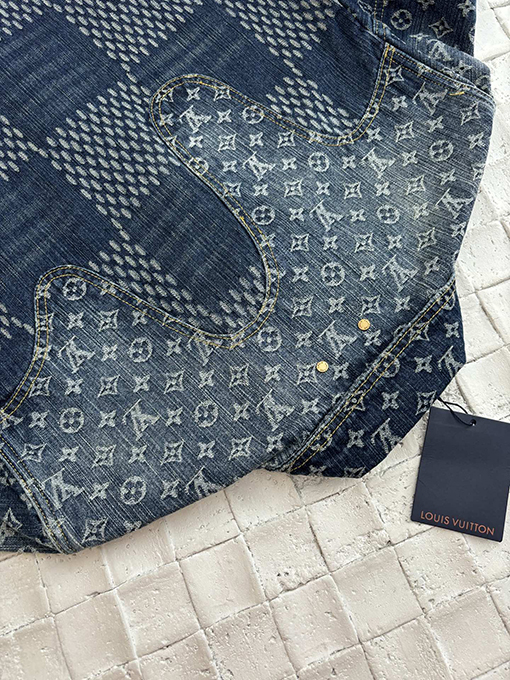 ルイヴィトン LV NIGO コラボレーションジャカードデニムジャケット