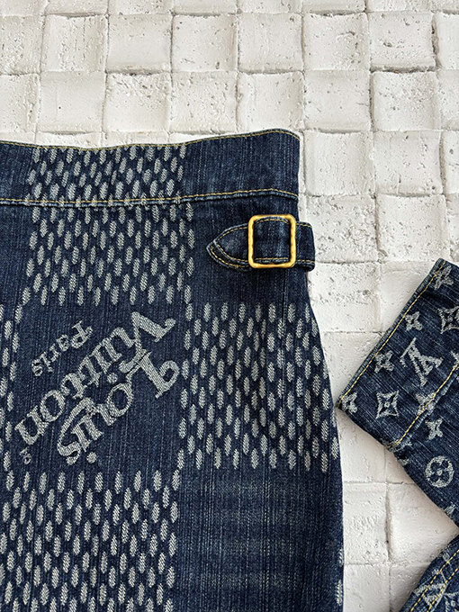 ルイヴィトン LV NIGO コラボレーションジャカードデニムジャケット