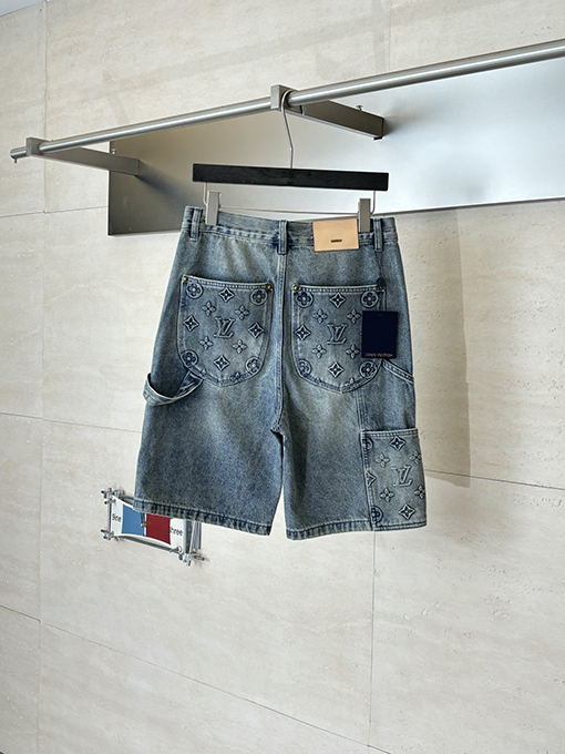 ルイヴィトンスーパーコピー LV 新作クラシックカーゴデニムショーツ