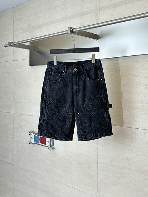 ルイヴィトンスーパーコピー LV 新作クラシックカーゴデニムショーツ