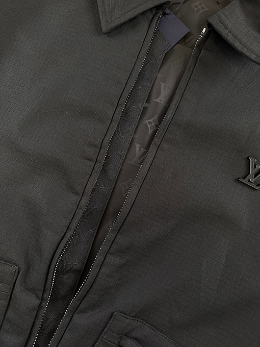 ルイヴィトン レザーパッチワークワークジャケット