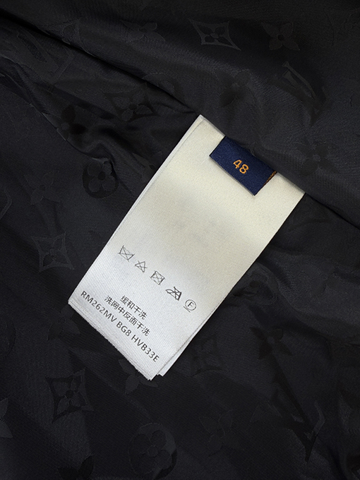 ルイヴィトン レザーパッチワークワークジャケット