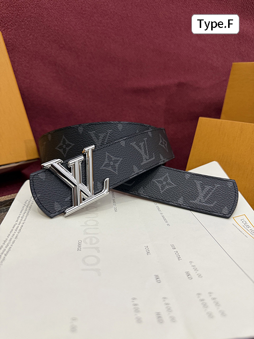 ルイヴィトン Dimension Monogram Midnight クラシックな両面ベルト