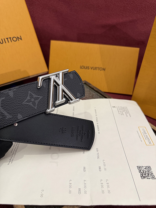 ルイヴィトン Dimension Monogram Midnight クラシックな両面ベルト