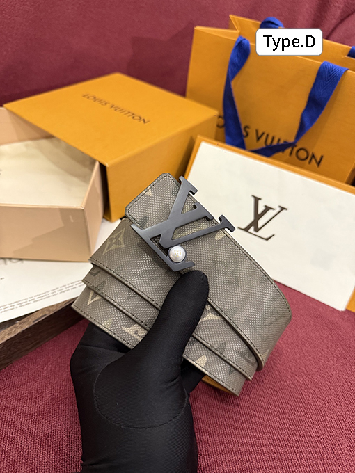 ルイヴィトンコピー Initials Monogram Surplus コーティングキャンバス製の時計ストラップとベルト