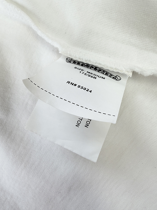 クロムハーツブランドコピー アップリケ刺繍り半袖Tシャツ