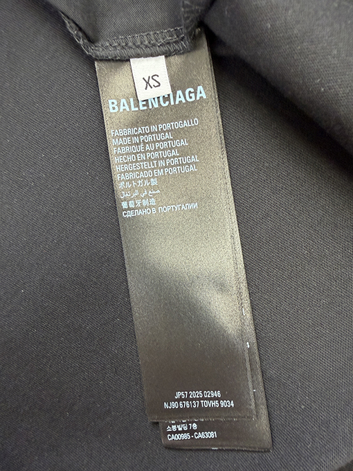 バレンシアガブランドスーパーコピー Balenciaga キャラクターアートプリント半袖Tシャツ