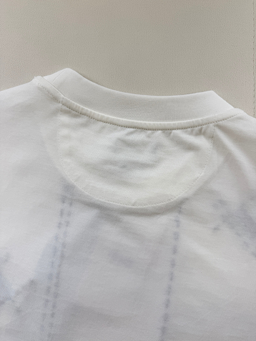 フェンディ カラーブロック刺繍り半袖Tシャツ