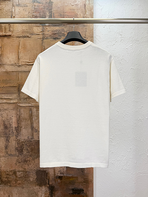 ルイヴィトンコピー LV ロゴりニット半袖Tシャツ