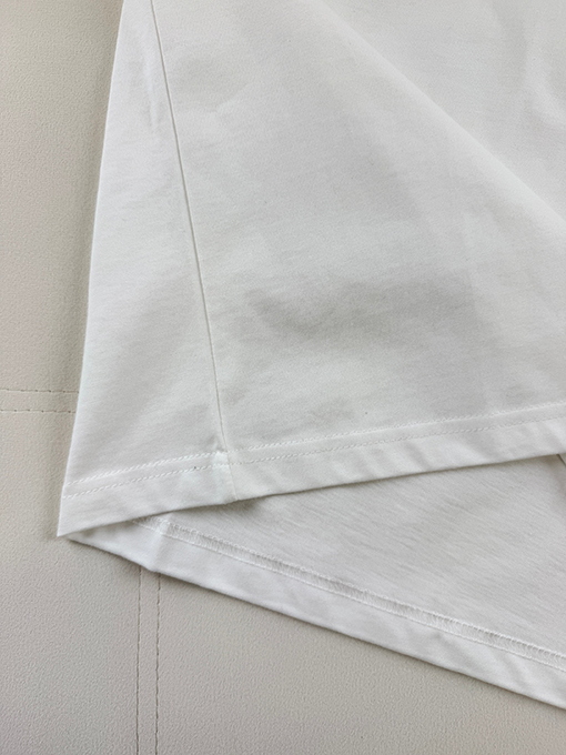 ルイヴィトン 金糸の花柄刺繍り半袖Tシャツ