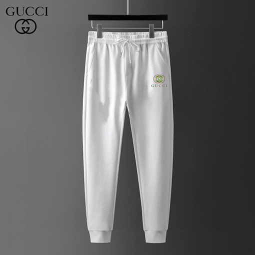 グッチスーパーコピー Gucci 人気のトレンドクルーネックのスウェットシャツとパンツのセット