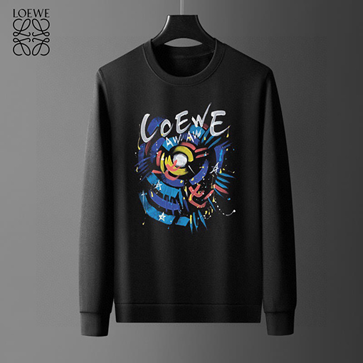 ロエベブランドコピー LOEWE 新品で人気のトレンドクルーネックのスウェットシャツとパンツのセット