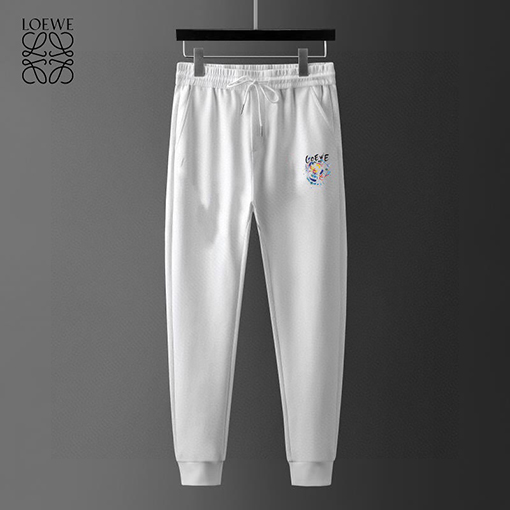 ロエベブランドコピー LOEWE 新品で人気のトレンドクルーネックのスウェットシャツとパンツのセット