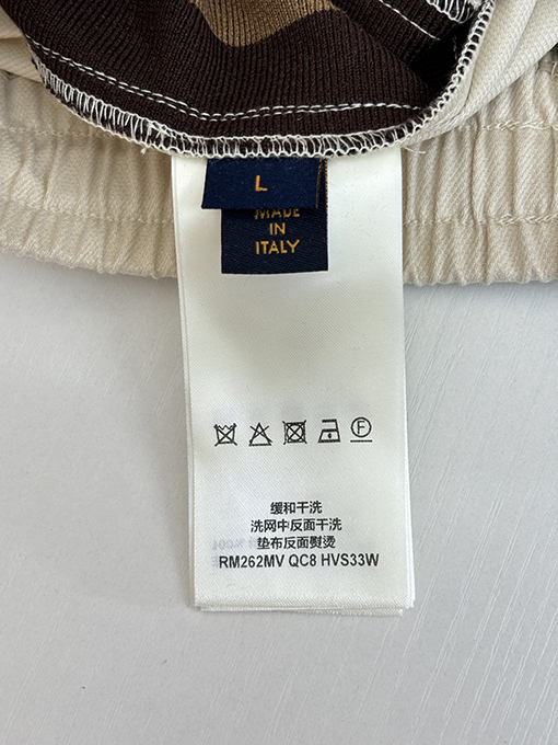 ルイヴィトン LOUIS VUITTON 新作カラーブロック織りラベルショーツ