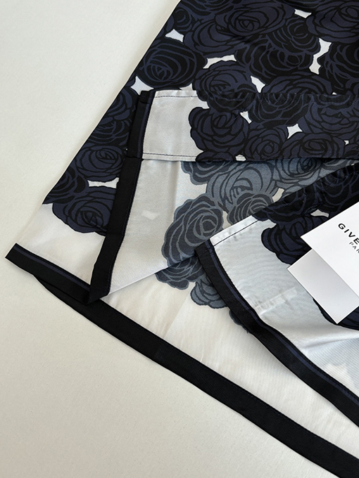 ジバンシイコピー 春夏コレクション ローズプリント ボウリング半袖シャツ