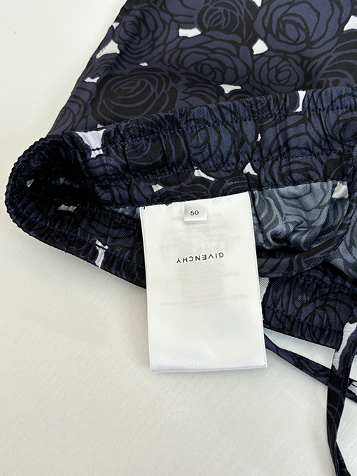 ジバンシイ サマーコレクション ローズプリント カジュアルショーツ