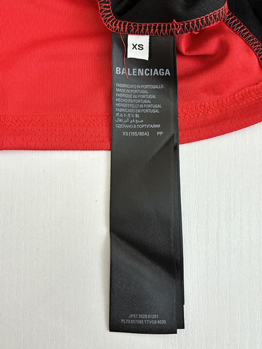 バレンシアガスーパーコピー Balenciaga NBA コラボレーションシリーズ 刺繍入りジャージー半袖Tシャツ