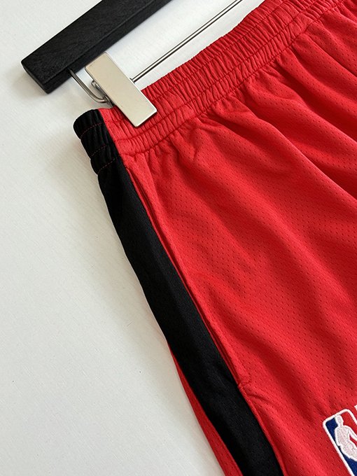 バレンシアガ Balenciaga NBA コラボレーションシリーズ円形刺繍入りゆったりカジュアルショーツ