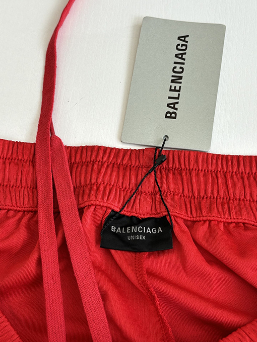 バレンシアガ Balenciaga NBA コラボレーションシリーズ円形刺繍入りゆったりカジュアルショーツ