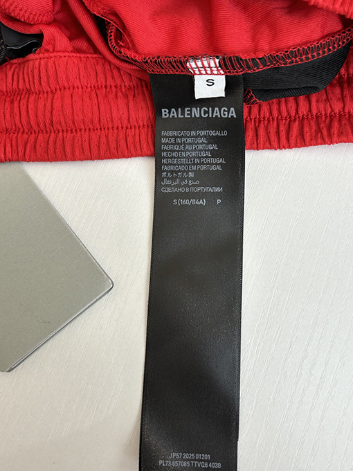 バレンシアガ Balenciaga NBA コラボレーションシリーズ円形刺繍入りゆったりカジュアルショーツ