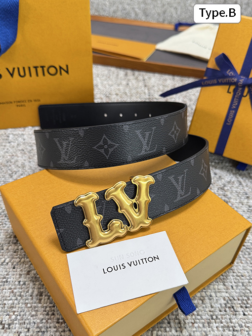 ルイヴィトン PVC レザーソールベルトシリーズ